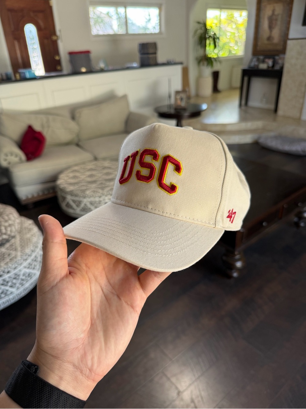 Hat with USC logo